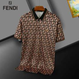 Picture of Fendi Polo Shirts Short _SKUFendiM-3XL25t24cF82128166